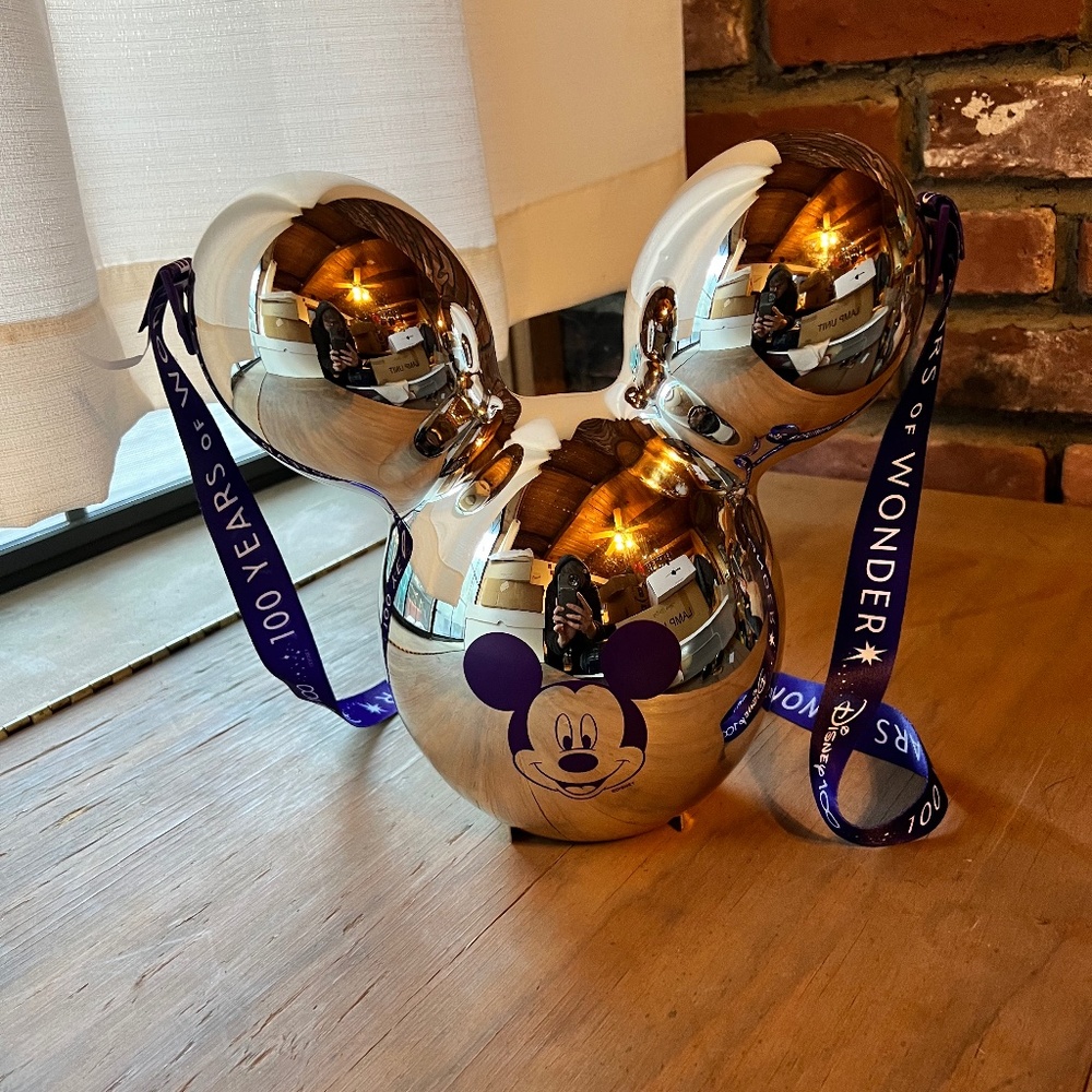 Disney 100 Platinum Popcorn Bucket